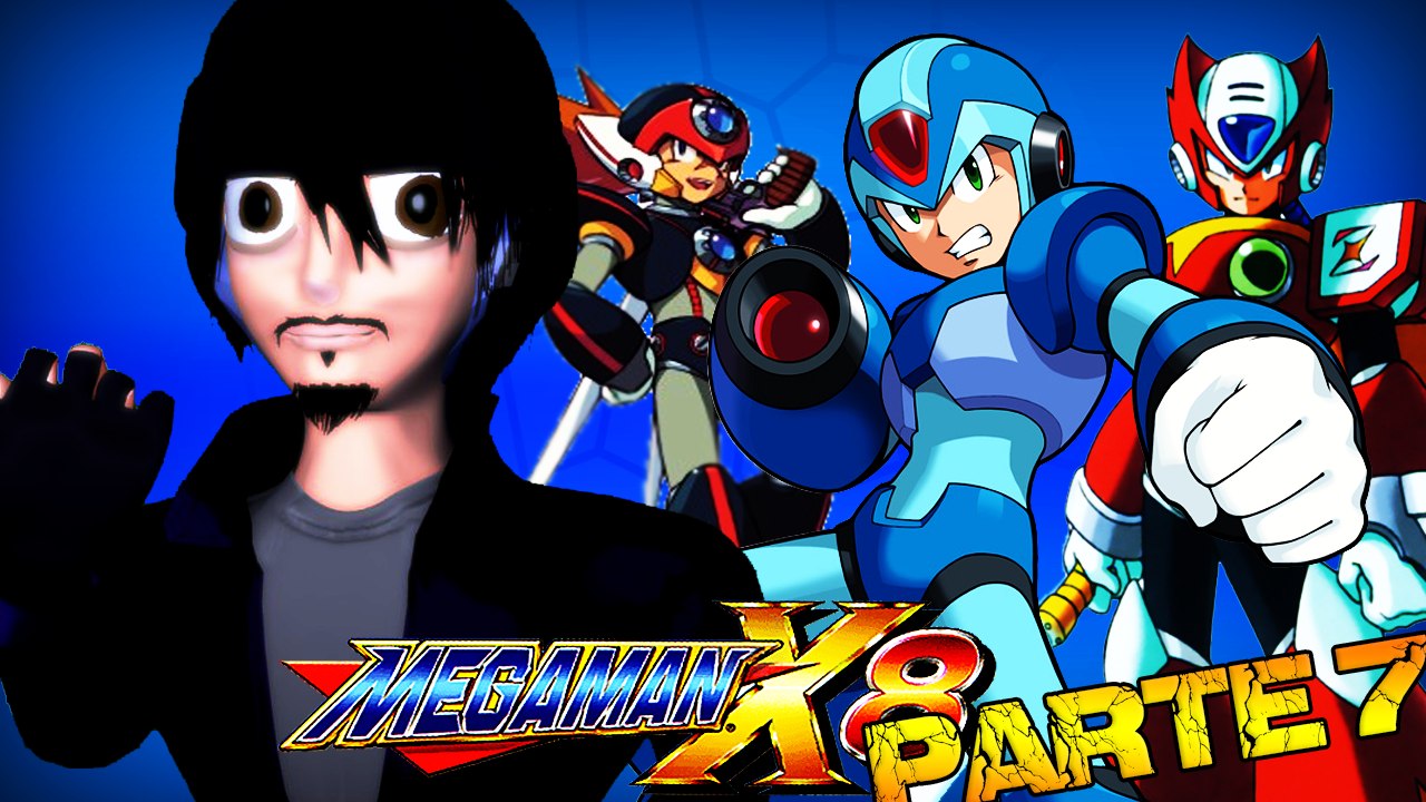 Jugando / Megaman X8 APC Parte 7 / Gigabot Man-O-War / Veni para aca! Conchudo!!