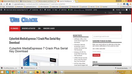 Cyberlink MediaEspresso 7 Crack Plus Serial Key Download