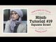 Hijab Tutorial Paris Segi Empat / Square Scarf - Natasha Farani #19