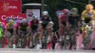 Team Astana's Fabio Aru celebrates Vuelta a España title