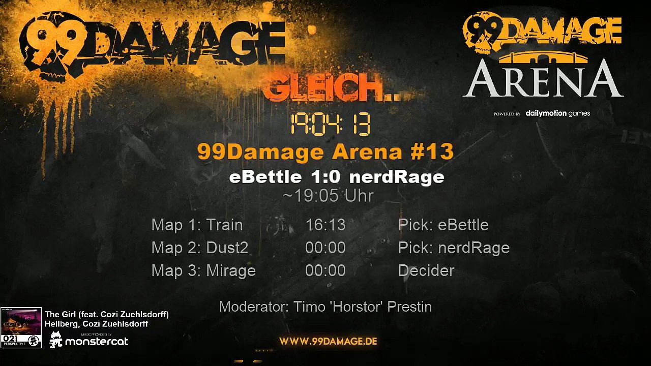 99DAMAGE Arena #14 mit Horstor - German Stream (REPLAY) (2015-09-14 19:01:07 - 2015-09-14 19:13:18)