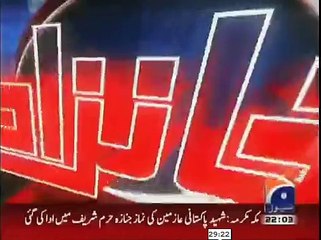 Aaj Shahzeb Khanzada Kay Sath's Headlines (14-09-2015)