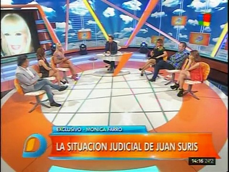 Monica Farro sigue defendiendo a su novio Juan Suris