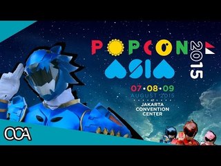 Launching Satokinger x Prabu at Popcon Asia 2015!