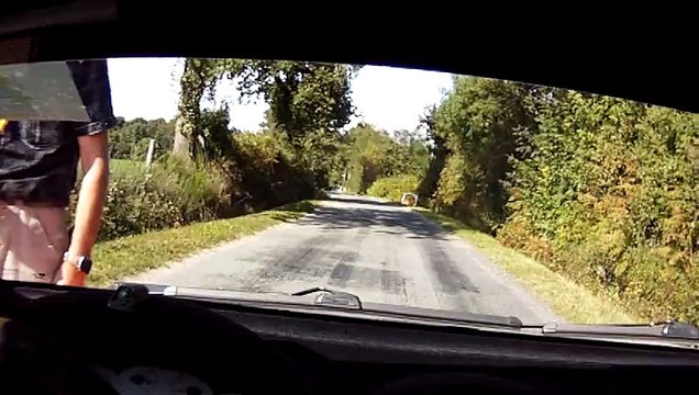 clio BERTAUD/ALBERT rallye cote de lumière 2015 ES 5