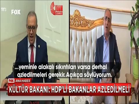 Seçim hükümetinde 'Azil' çatlağı Kültür bakanı HDP'li bakanlar azledilmeli