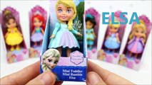 Collection Disney princesses mini poupee scintillante _ Elsa Cinderella Belle Ariel Repunzel jasmine