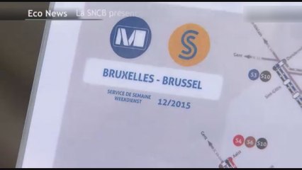 La SNCB dévoile son offre suburbaine à Bruxelles