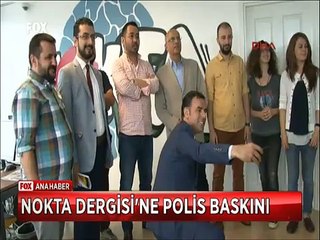 Cumhurbaşkanı Erdoğan'ı kapak yapan Nokta dergisine polis baskını 1 gözaltı