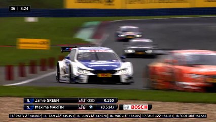 DTM - Crash à pleine vitesse