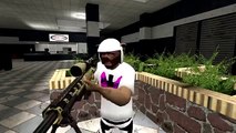 VanossGaming Gmod Sandbox   1v1 Sniper Battle! Garry's Mod  Call of Duty MW2 Parody Vanoss Gaming