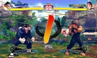 Batalla de Ultra Street Fighter IV: E. Honda(FerrariGTO1980) vs Ryu(Yonkadett)