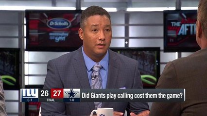 Did the Giants play calling cost them the game?