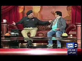 Hasb e Haal, (Azizi As Police Inspector), 13 September, 2015_clip2