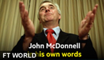 60 Seconds with John McDonnell