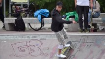 Justin Bieber Skateboards in Germany