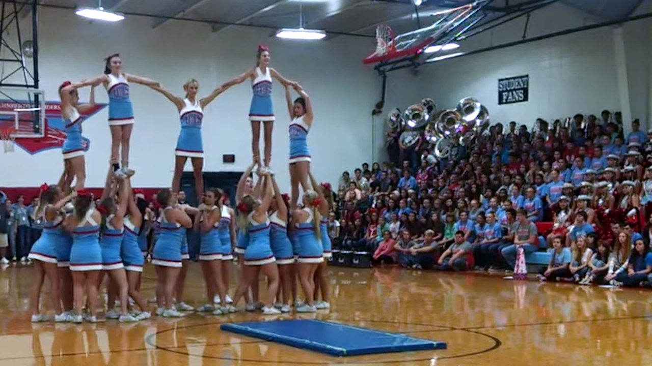 High School Cheerleading Routine For SEPTEMBER 11TH? | What's Trending Now