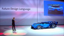 PREMIERE Bugatti Vision Gran Turismo Concept 2015 @ IAA Salão do Automóvel de Frankfurt - 60 FPS