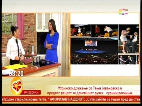 Tanja Jovanovska - Gostinka vo emisijata (Ja sakam Makedonija) TV SITEL