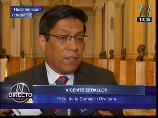 Gerald Oropeza: Comisión Orellana evaluará tomar su declaración