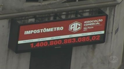 Brasileiros já pagaram  R$ 1,4 trilhão em impostos este ano.