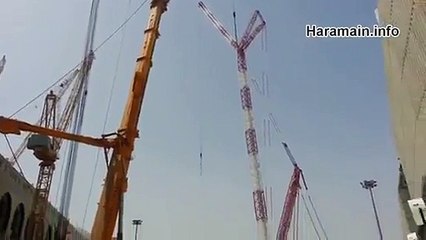 Makkah Worlds 2nd Largest Crane for Msjid Al Haram Expansion