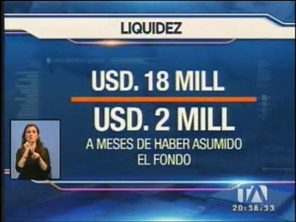 Biess presentó resultados de los cuatro primeros meses de administración