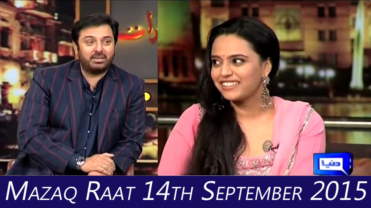 Watch MAZAAQ RAAT 14th September 2015 online