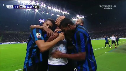 Guarin Goal • Inter 1 vs Milan 0