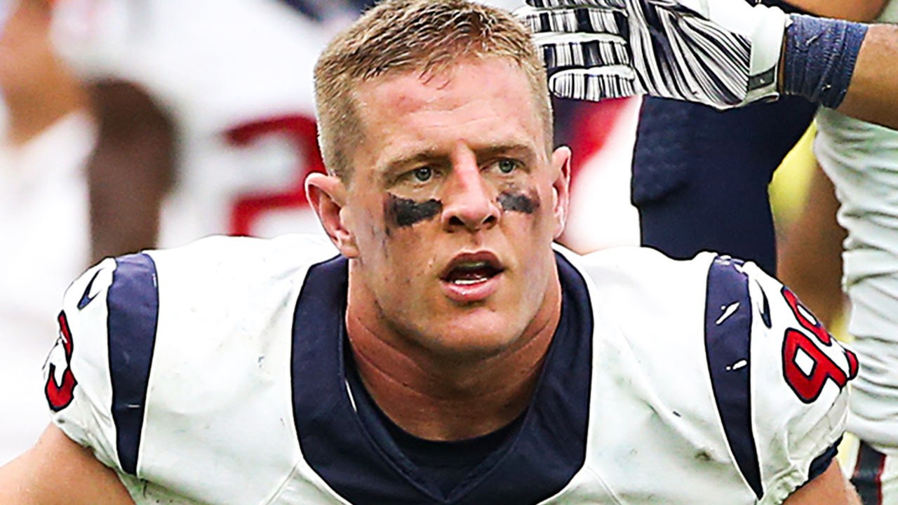JJ Watt Loses Helmet, Still Sacks Quarterback