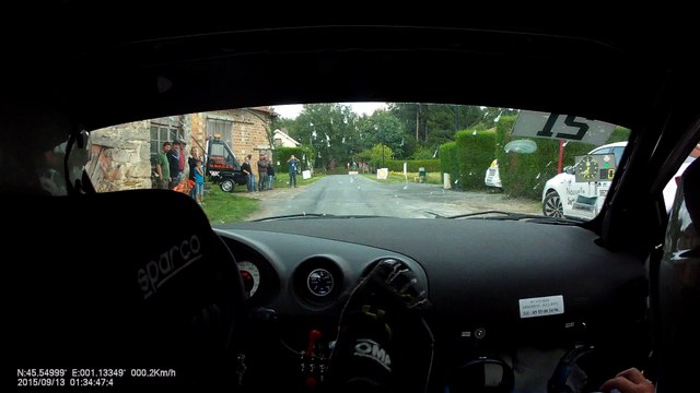 TEAM CUPRA TDI rallye Saint Yrieix 2015 equipage Robinet/Point ES4 Chalard