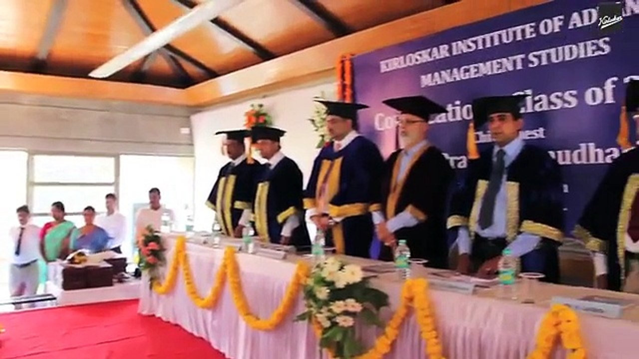 16th Annual Convocation, KIAMS, PGDM 2013 - 2015