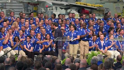 Taking aim at Boeing, Airbus opens first US plant