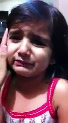 little girl after eating chwingum must see