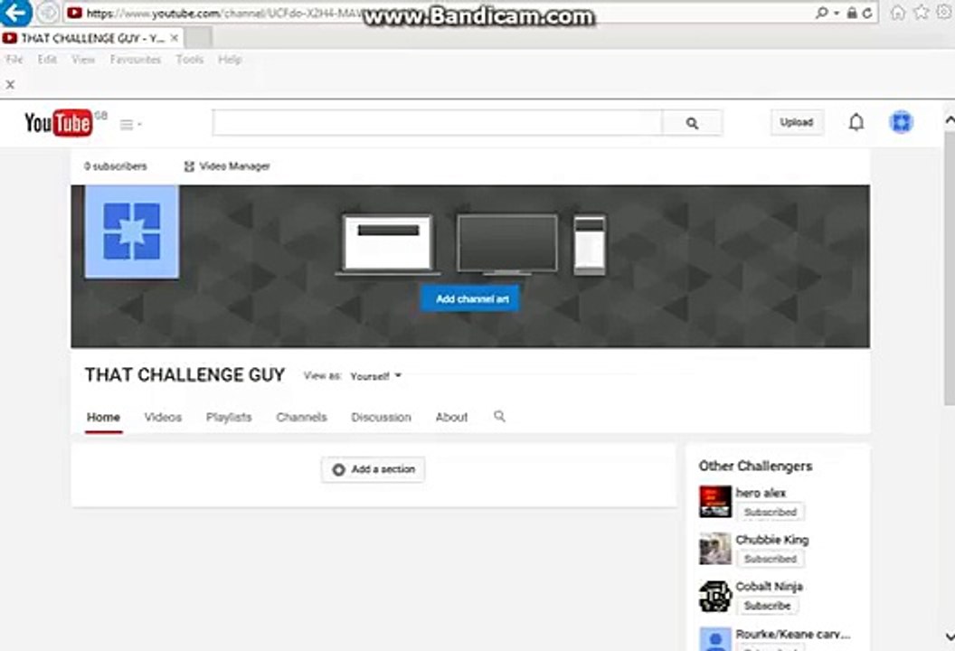 Welcome To THAT CHALLENGE GUY
