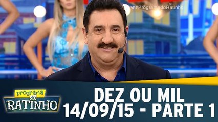 Programa do Ratinho - Segunda - Parte 1