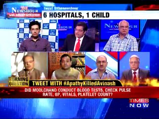 The Newshour Debate: #ApathyKilledAvinash: Who takes the blame?