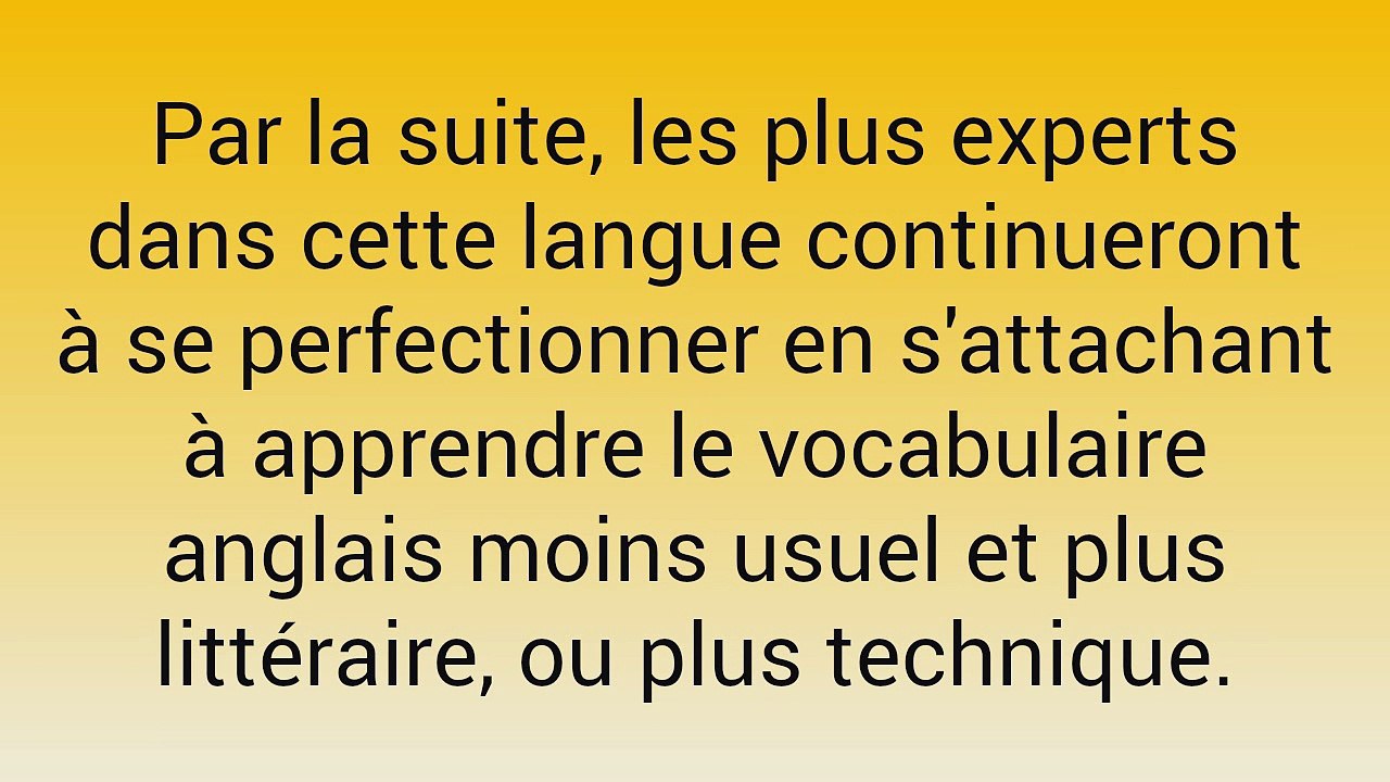 Apprendre le vocabulaire anglais, Anglais facile vocabulaire, Vocabulaire indispensable anglais