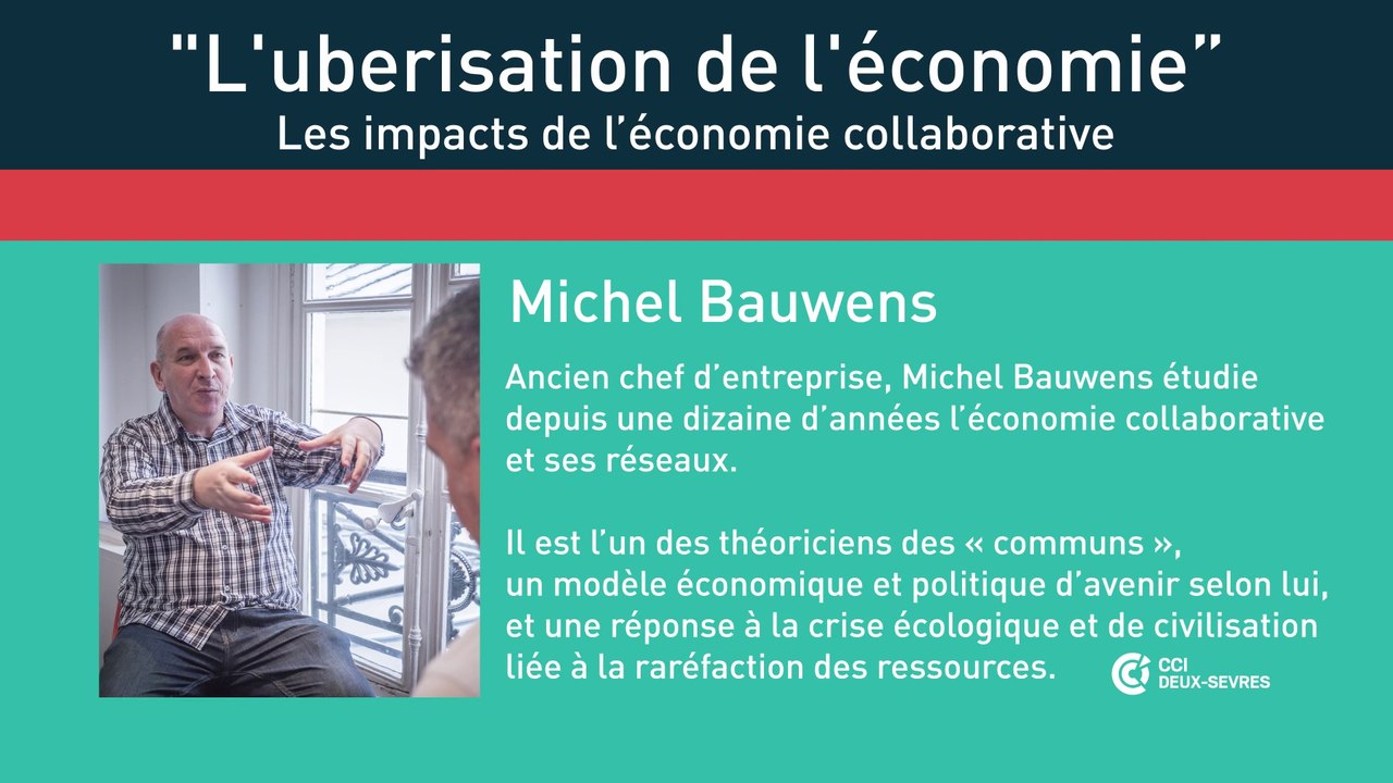 Interview de Michel BAUWENS sur "L’uberisation de l’économie"