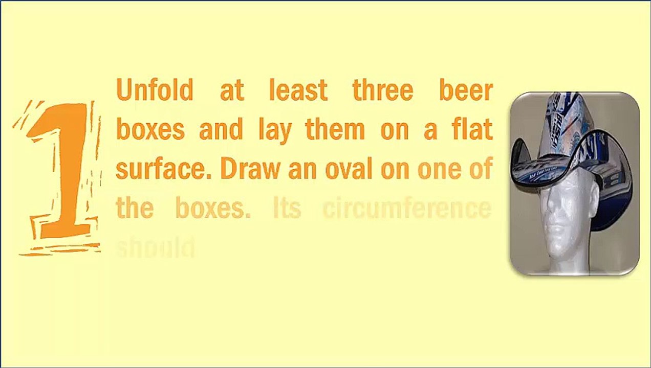 How To Make college cowboy hats