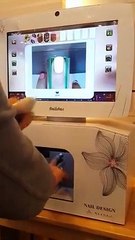 Electronic nail polish  machine