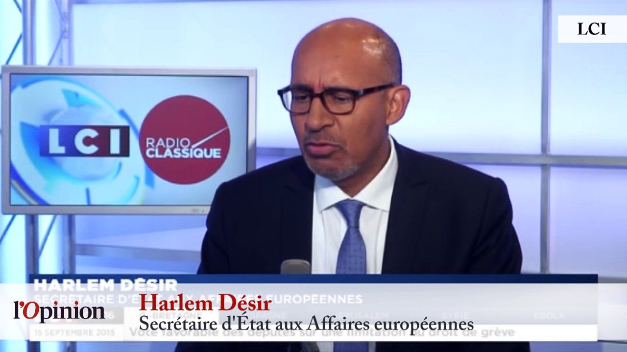 TextO’ : Accord européen sur les réfugiés - Harlem Désir : "C'était une réunion assez difficile, assez pénible à certains égards."