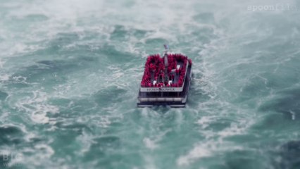 Nano Niagara Falls (Time-lapse, Tilt-shift, 4k)