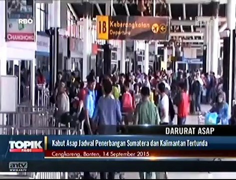 Akibat Kabut Asap, Jarak Pandang Hanya 80 Meter