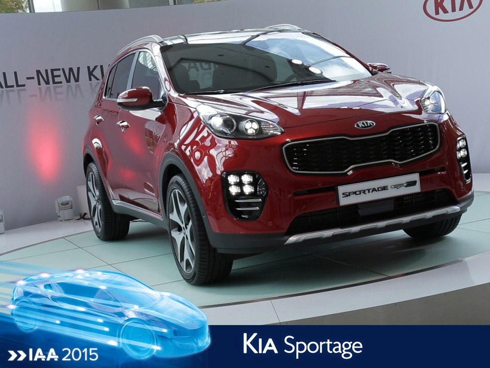 Kia Sportage en direct du salon de Francfort 2015