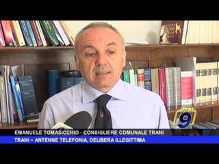 TRANI | Antenne telefonia, delibera illegittima