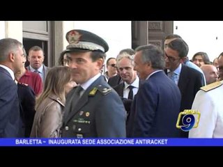 BARLETTA | Inaugurata sede associazione antiracket