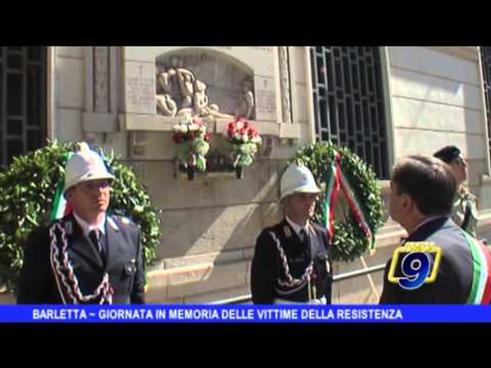 BARLETTA | Giornata in memoria delle vittime della Resistenza