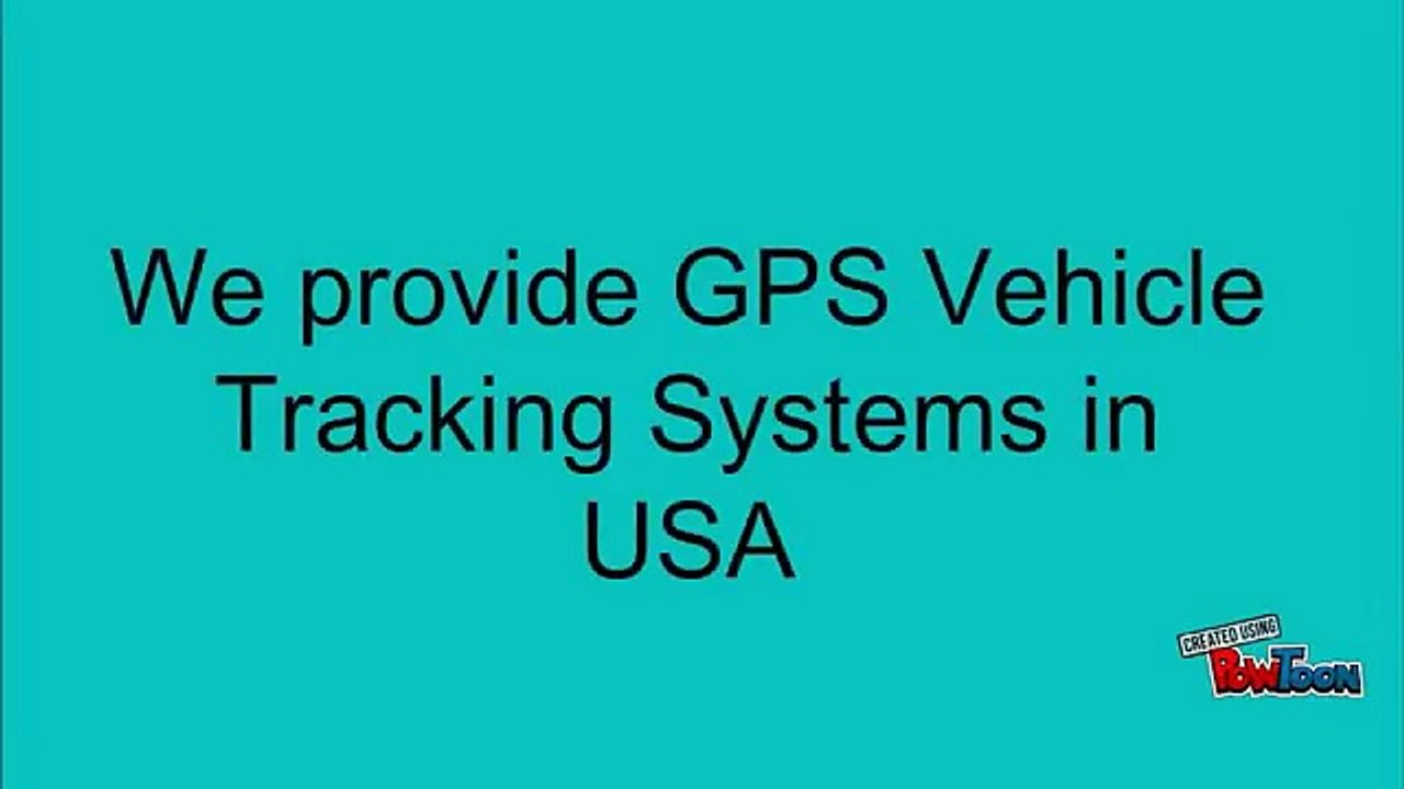 Vehicle Tracking System with GPS technology devices