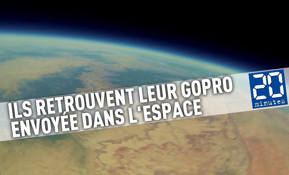 Deux ans après ils retrouvent leur GoPro envoyée dans l'espace